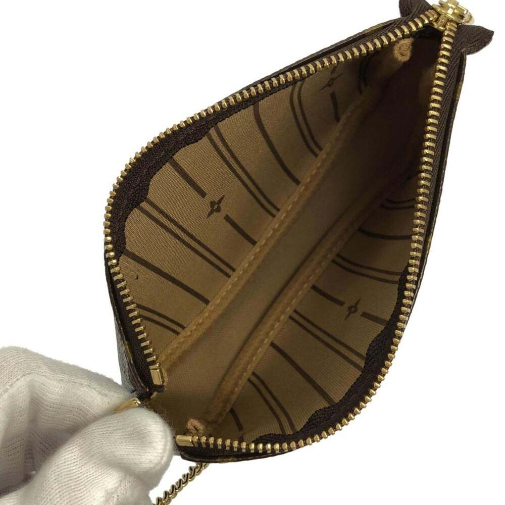 LOUIS VUITTON Brown Monogram Pochette Pouch - Picture 8 of 8